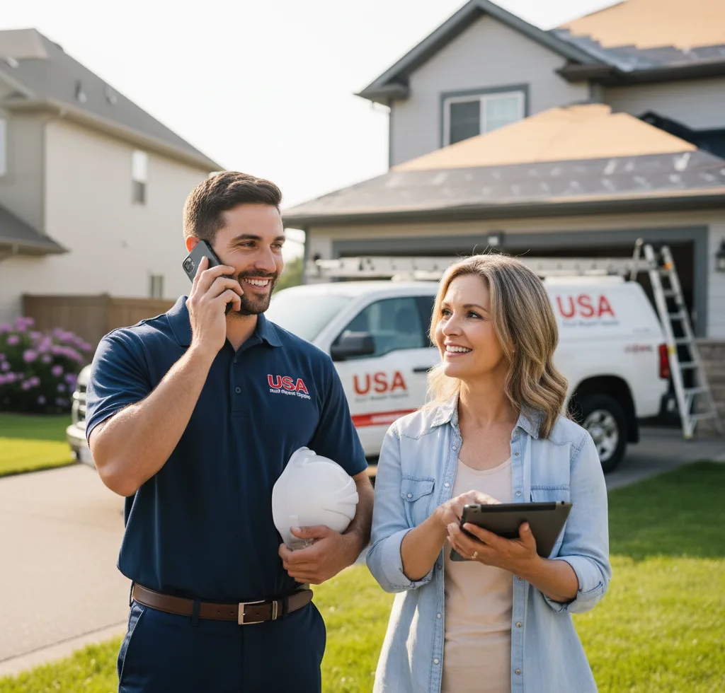 USA Roof Repair Experts customer support in Tukwila